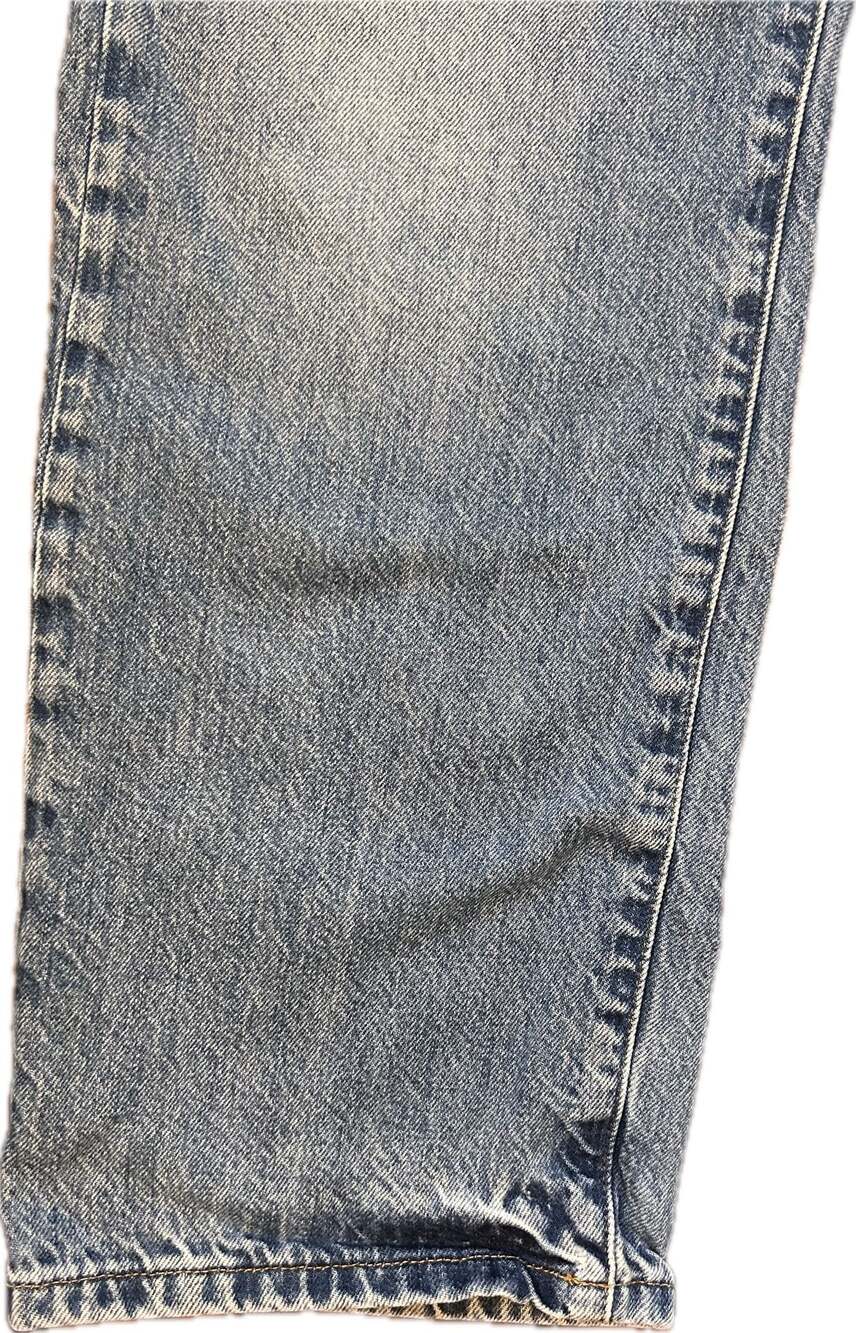 FRAME Le Slouch Mid-Rise Straight Leg Jeans Biodegradable Denim 34 - Picture 4 of 14